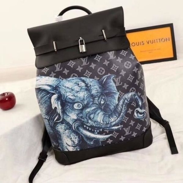 

italian cowhide print lady backpack travel bag 2857 backpacks luggage shoulder bags handbags belt bag