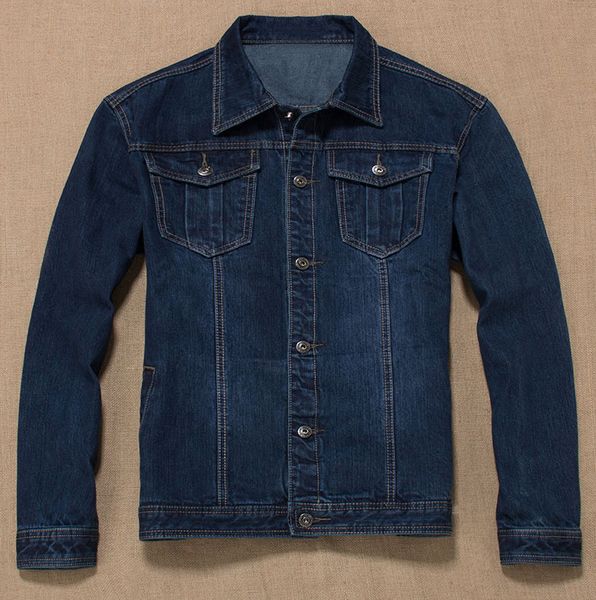 

plus size 8xl 7xl 6xl men denim jackets men's fashion cowboy motorcycle jacket coat classic casual loose chubby men outwear, Black;brown