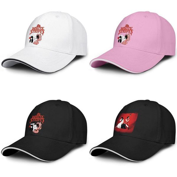 

the white stripes elephant fashion baseball sandwich hat design classic truck driver cap seven nation army jack meg logo, Blue;gray