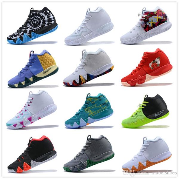 

Kyrie Cheap Irving 4 Basketball Shoe 2018 Hot Sale Mens Designer Colorful High Quality Team Outdoor Trainers Sports Shoe