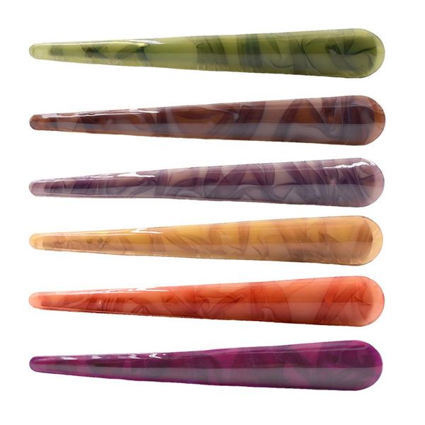 

6pcs duck teeth bows hair clips hair grip hairdressing chic styling claw hair barrettes makeover pinch clip accessories, Golden;silver