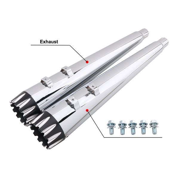 

motorcycle exhaust pipe mounting hardware for touring bagger dresser road king electra glide street road ultra limited