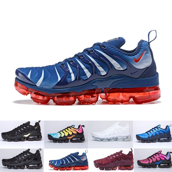 

New arrival chau ure tn plu running hoe 2018 tn men outdoor run hoe black white trainer hiking port athletic neaker eur40 45 a66