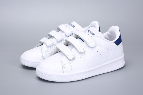 

classic youth stan smith superstar kids girls child boys baby children shoes casual sport size eur 24-35, Black