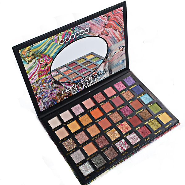 

eye shadow brand 40 colors eyeshadow palette makeup national geography gradual waterproof high pigmented cosmetics