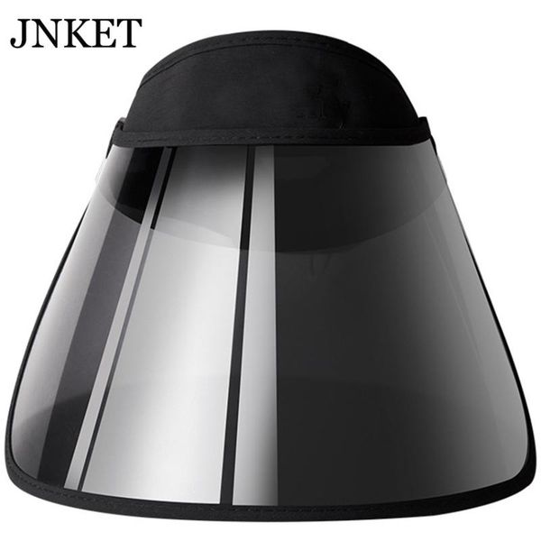 

jnket outdoor uv protection hat empty hat summer visors cap cycling sun women sunscreen hats foldable sunbonnet, Blue;gray