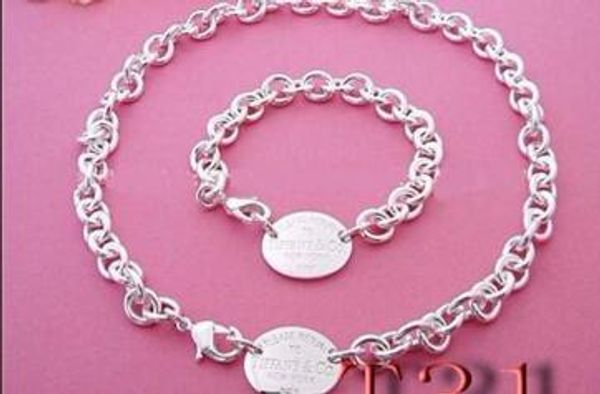 

tiffany925 стерлингового серебра полые мяч ожерелье браслет серьги комплект ювелирных изделий способа Бесплатная доставка подарок на день рождения для женщины 01