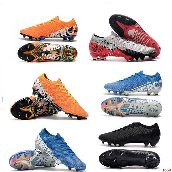 

men exquisite mercurial vapors xiii elite fg cr7 ronaldo neymar njr shhh 13 360 low ankle soccer football shoes size 39-45