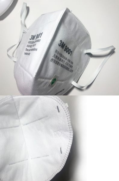 

400pcs 3m 9001 n95 respirator mask fast shipping