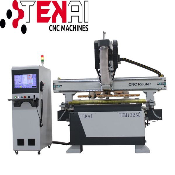 

tekai tem1325c atc cnc 4 axis milling machine for wood kit cnc machine woodworking machinery multifunction