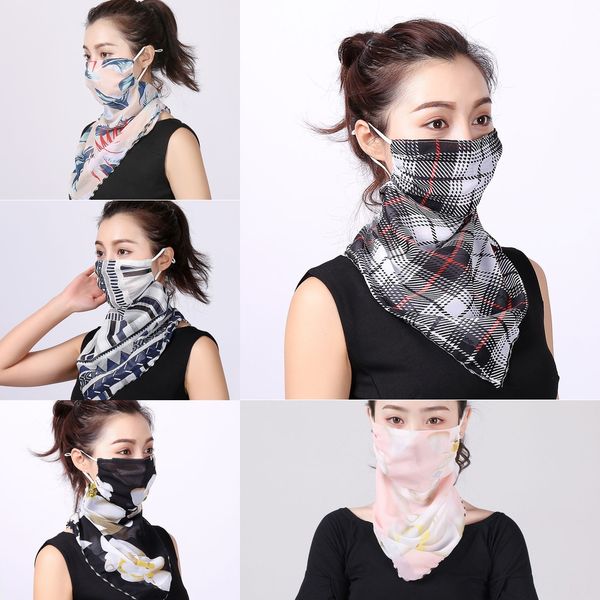 

svcc4 half skull skeleton veil outdoor motorcycle bicycle ghost headwear hat scarf new face mask cap neck multi scarf halloween, Black