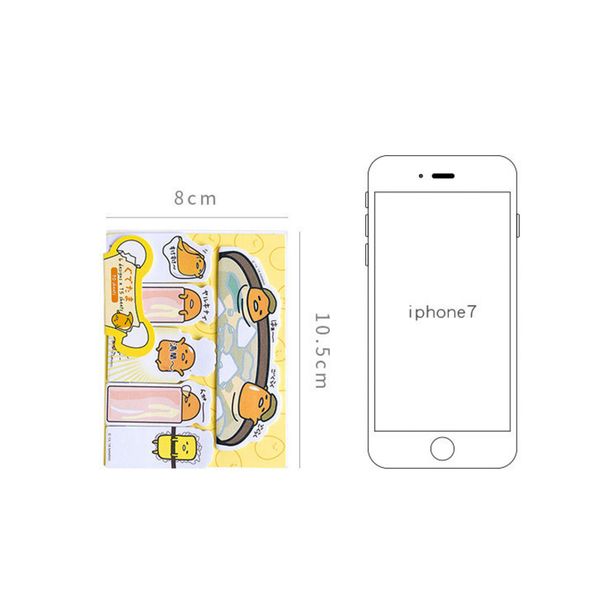 

1pack/lot japanese sanrio memo pad kawaii cartoon sticky note diy message paper notepad gifts for girls boys school supply