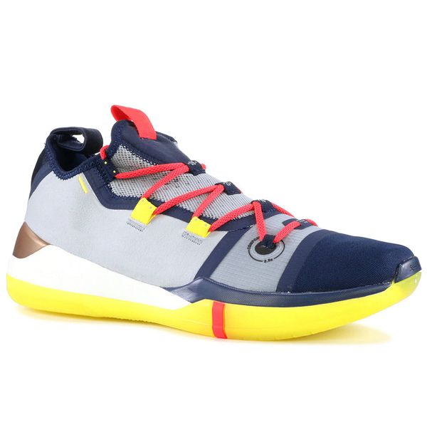 

kobe ad ep sail black multi color mens basketball shoes mamba day trainers sports sneakers designer des chaussures