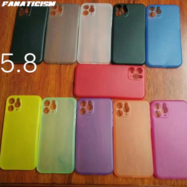Ultra Thin Matte PP Case For IPhone 11 Pro X XR Xs MAX 5s Anti Fingerprint Cover For IPhone 6s 7 8 Plus 11pro MAX Customized Phone Cases Cute Phone