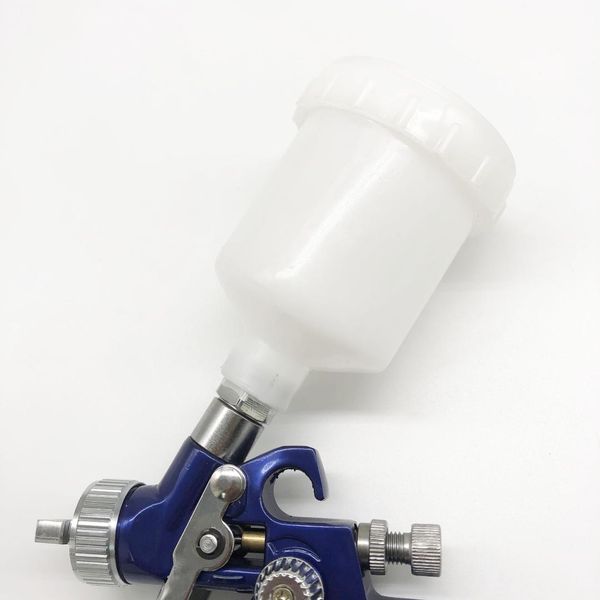 

dewabiss spray paint gun pot 125ml 14*1 for mini h2000 gun airbrush airless spray for painting cars pneumatic tool air brush