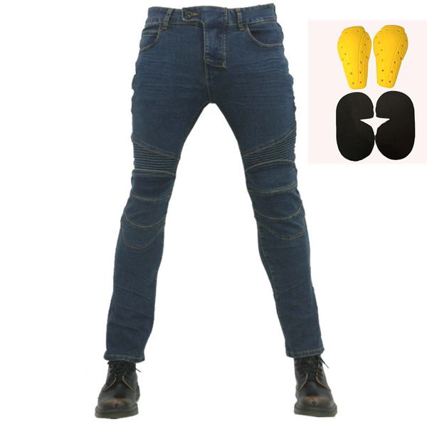 

komine motorcycle pants men moto jeans protective gear riding touring motorbike trousers motocross jeans with protection, Black;blue