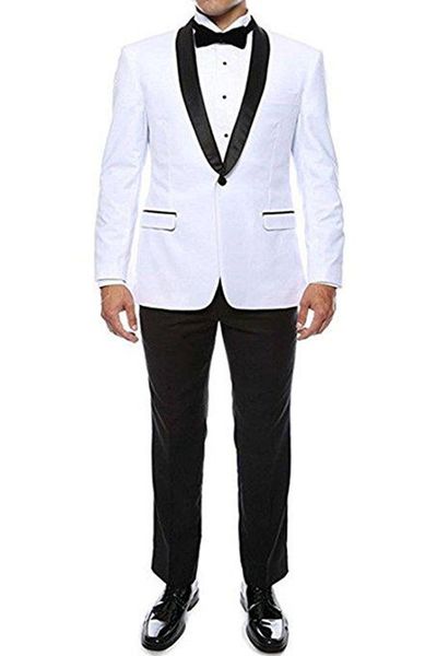 

новый дешевый и точный шаль лацкане groomsmen one button groom tuxedos мужские костюмы свадебные / выпускной вечер / ужин шафер blazer (курт, Black;gray