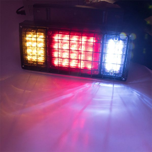 

12v auto led taillight rear tail safety warning beacon signal lights 140-2/40led emergency lamp