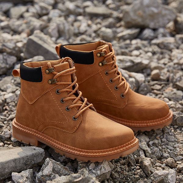 Cimim Brand Winter Luxury New Large Size Men S Boots Outdoor Non