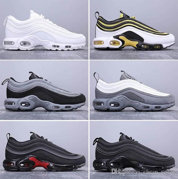 

fashionable superior quality mens 97s plus running shoes men professional athlete sport sneakers outdoor walking shoes