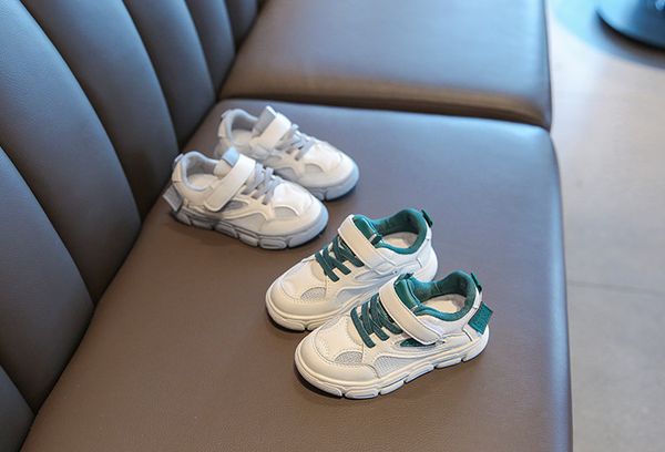 

children's casual shoes breathable shoes white shoes t200507, Black;red