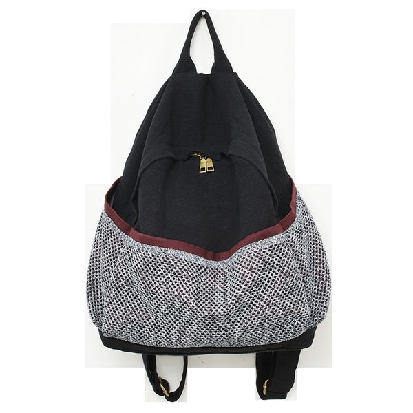 

женский новый стиль контрастный цвет универсальный рюкзак женский большой повседневный рюкзак для путешествий