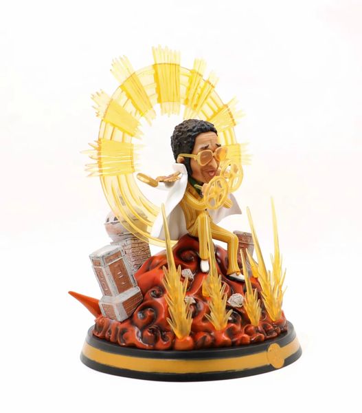 

boxed hand-hand-handled carving of the eight-foot joan gouyu statue of yellow ape by bbt gk, the king of pirates