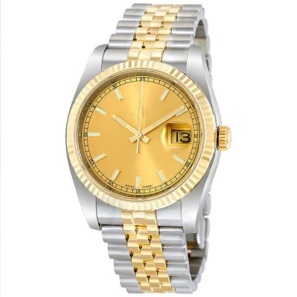 

17 colors v3 automatic 2813 mechanical watch men women datejust 41mm gold dial solid clasp president men watches male sweeping watch, Slivery;brown