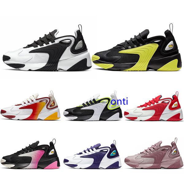 

2020 m2k tekno zoom 2k men running shoes chaussures triple white black zapatos volt dynamic yellow designer mens trainers sports sneakers