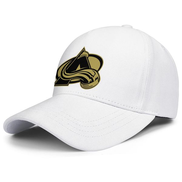 

colorado avalanche gold series ice hockey mens and women adjustable trucker cap golf sports custom trendy baseballhats logo mesh design, Blue;gray