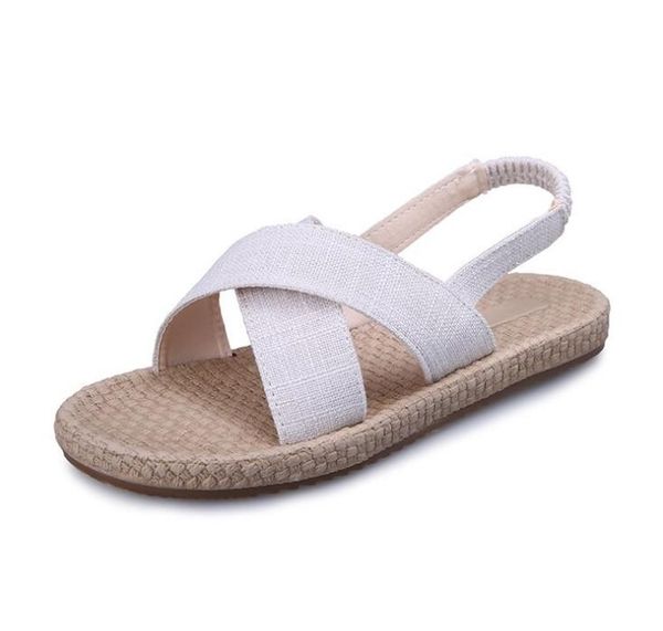 

2019 new gladiator women roman sandals shoes peep-toe casual flat sandal demin slip on beach sandals ladies cz127, Black