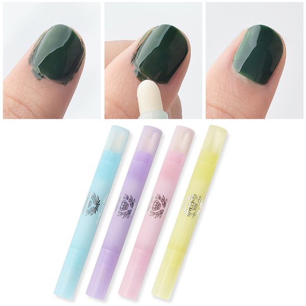 

portable nail art gel nail polish remover pen manicure cleaner uv gel remover wrap tool quickly clean nails polish