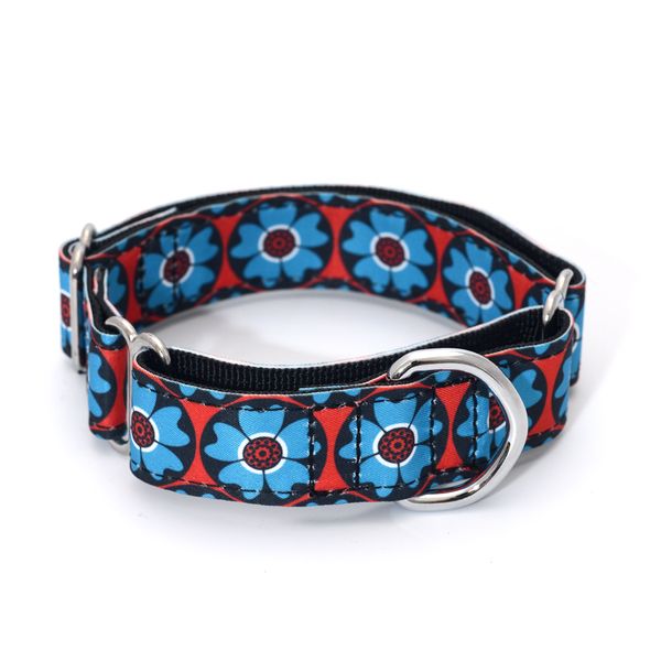

pet dog collar safety martingale dog necklace super strong durable nylon collars for small medium large dog 2.5cm to 3.8cm wide