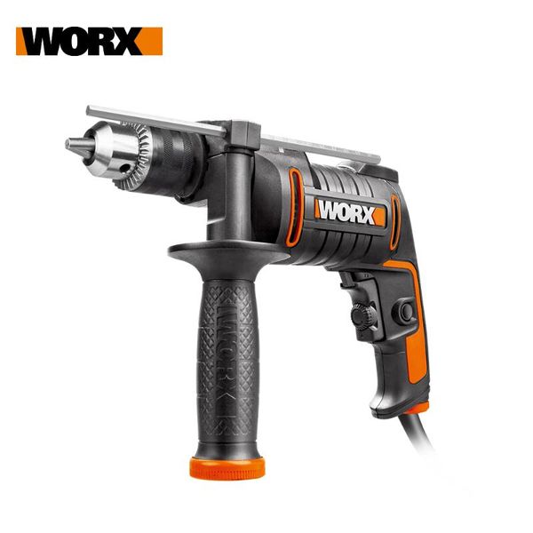 

worx wx317.2 600w impact drill home diy power tools lightweight and powerful + injection box