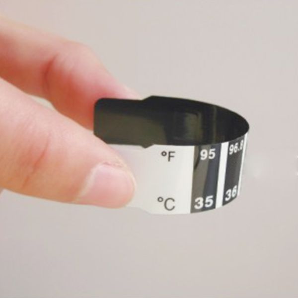 

measuring flexible health care baby forehead testing fever milk bottle reusable bendable pet thermometer sticker
