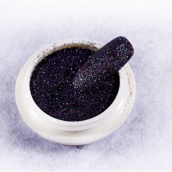 

1 box manicure nail glitter makeup art holographic diy powder shining sugar girls craft decorations gradient pigment fashion, Silver;gold