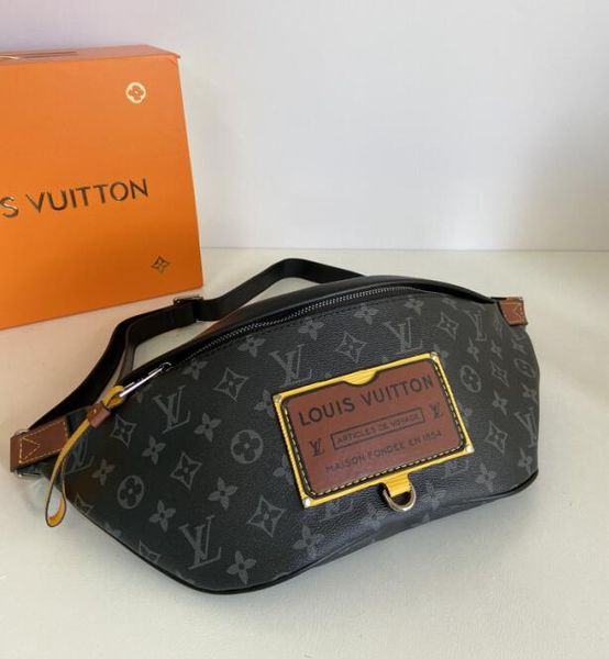 

2020 new monogram stlye bumbag cross body shoulder bag waist bags temperament bumbag cross fanny pack bum waist bag