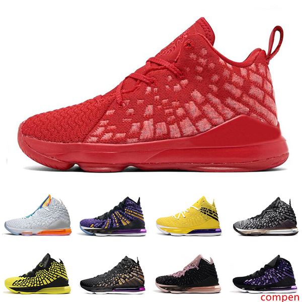 

2020 basketball shoes for men 17s black white currency red court purple yellow 17 mens trainer athletic sports sneakers ing