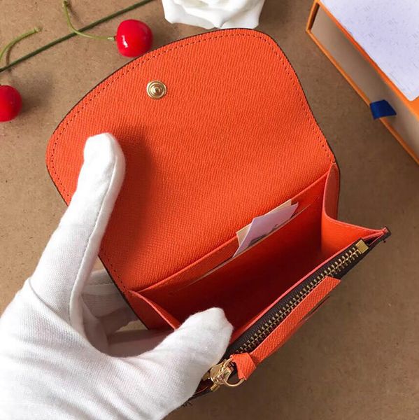 Portafogli di design di alta qualità portacarte speciale in tela portafoglio corto classico per pochette da donna Fashion box lady business coin purs312R