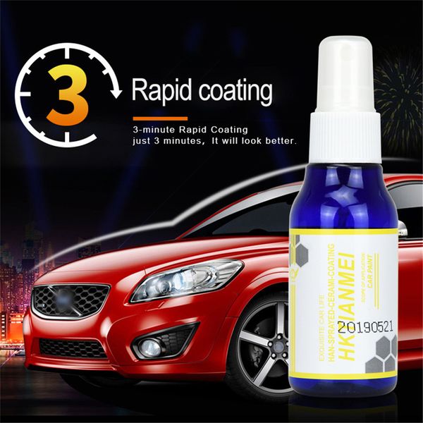 

carprie car repair agent 50ml ceramic cover for car paint care 9h hydrophobic glass cover for care products anti-scratch