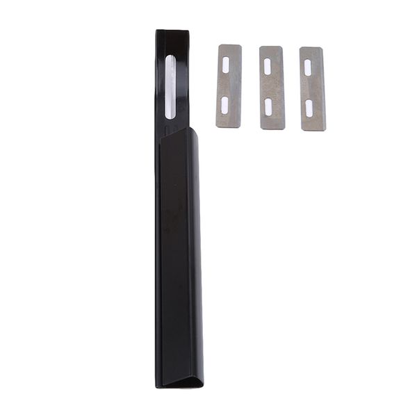 

new diy leather craft safety cutting knife cut off thin knives quality stainless steel black sharp leather skiving knife tools