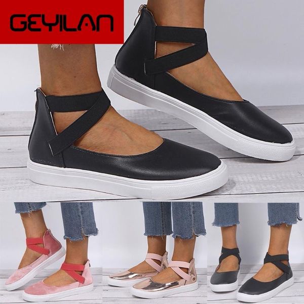 

casual women round toe zipper flat solid color breathable jobs single shoes fashion women casual boat breathbale shoes loafers, Black