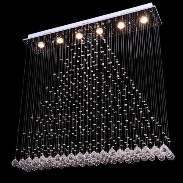 NEU Bestseller Moderne, minimalistische LED-Vorhang-Kristall-Kronleuchter, Kristall-Kronleuchter, Licht für Wohnzimmer, Bar