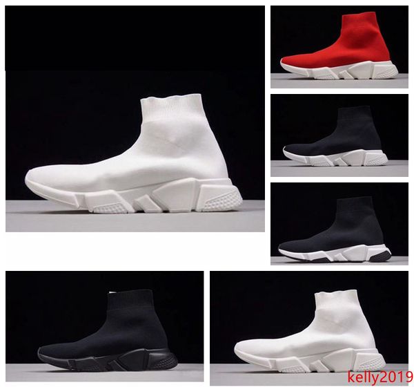 

sock running shoes women & men black white red speed trainer sports sneakers boots casual shoe mens