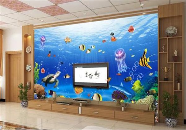 

обои llpaper изысканный подводный мир черепаха тур 3d вид на море обои гостиная спальня фона украшения стены стены бумаги