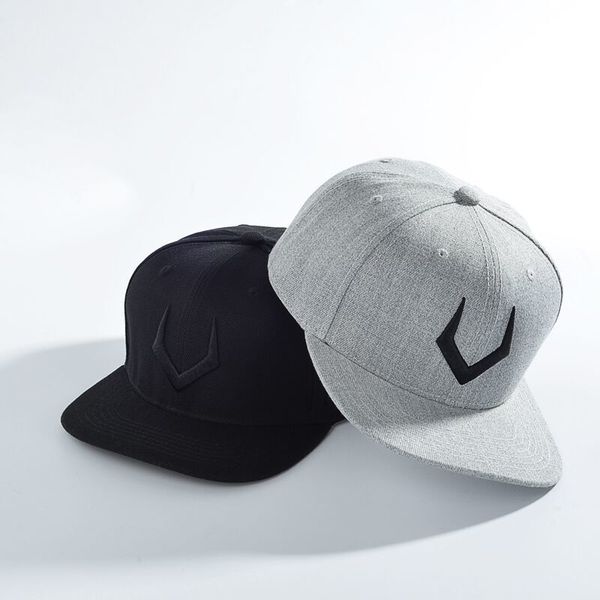 

2018 grey wool snapback 3d pierced embroidery hip hop cap flat bill autumn winter baseball cap for men and women, Blue;gray