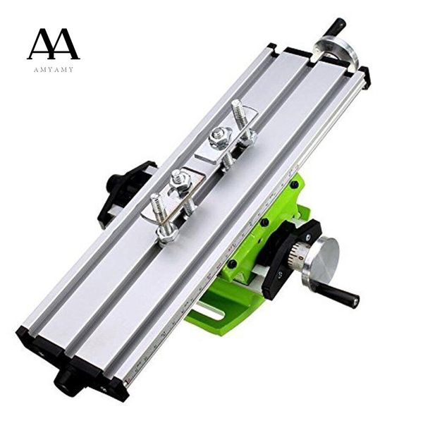 

amyamy compound table working cross slide table worktable for milling drilling bench multifunction adjustable x-y ship from usa