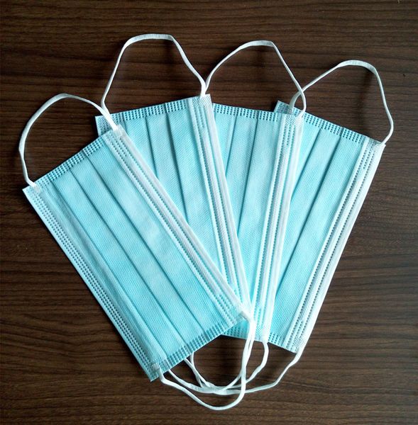 

pm2.5 n95 50 pcs 3 layer disposable protective face mouth masks anti pm2.5 influenza bacterial facial dust-proof safety masks