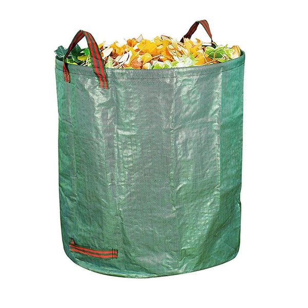 

garden bag sack leaf garden 120l 240l 272l gardening reusable foldable pot planting grow growing bags for vegetables macetero jardin