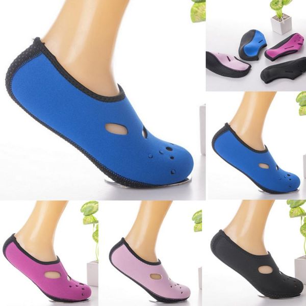 

new water skin shoes aqua socks beach men women non-slip swimming socks scuba diving surfing beach shoes